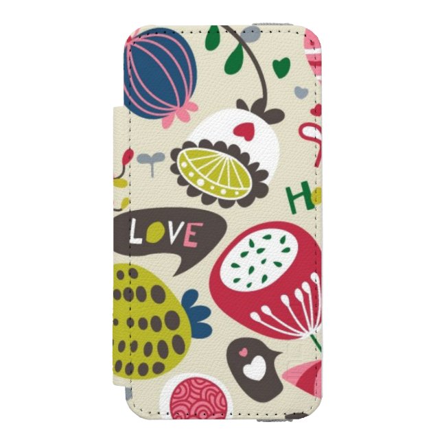 Coque Portefeuille Incipio Pour iPhone Motif floral 11 (Folio Devant)