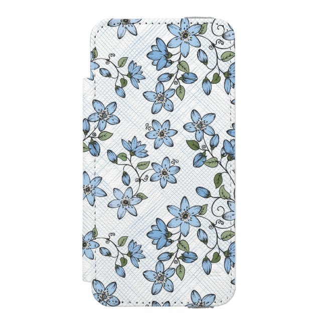 Coque Portefeuille Incipio Pour iPhone Motif floral 2 2 (Folio Devant)