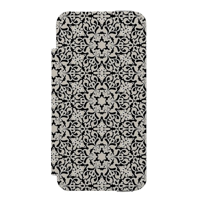 Coque Portefeuille Incipio Pour iPhone Motif floral arabe (Folio Devant)