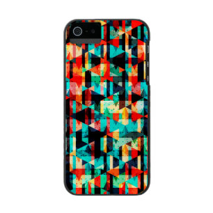 Coque-portefeuille iPhone 5 Incipio Watson™ Motif géométrique abstrait