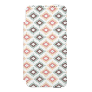 Coque-portefeuille iPhone 5 Incipio Watson™ Motif géométrique dans le style aztèque