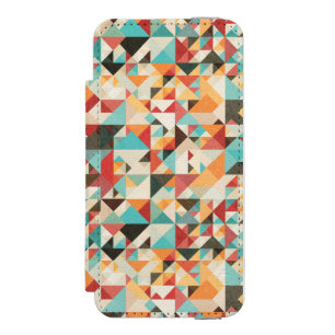 Coque-portefeuille iPhone 5 Incipio Watson™ Motif géométrique d'Earthtone