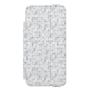 Coque-portefeuille iPhone 5 Incipio Watson™ Motif gris de tuiles