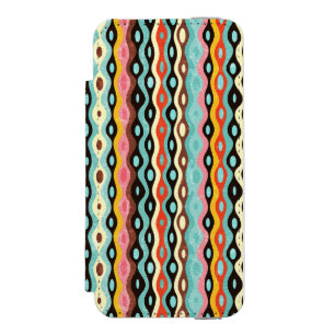 Coque-portefeuille iPhone 5 Incipio Watson™ Motif multicolore abstrait