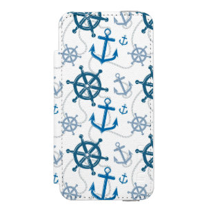 Coque-portefeuille iPhone 5 Incipio Watson™ Motif nautique
