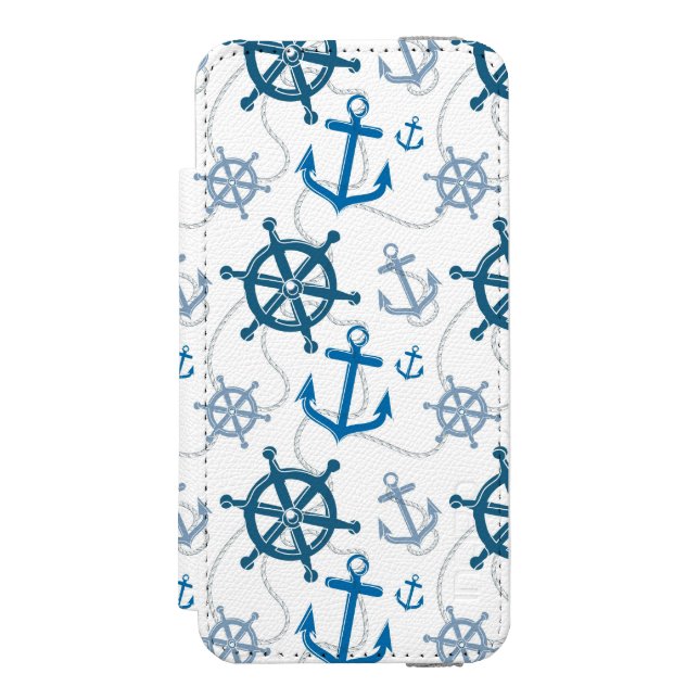 Coque Portefeuille Incipio Pour iPhone Motif nautique (Folio Devant)