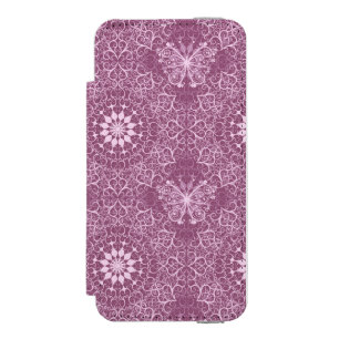 Coque-portefeuille iPhone 5 Incipio Watson™ Motif rose vintage