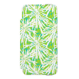 Coque-portefeuille iPhone 5 Incipio Watson™ Motif tropical de palmettes