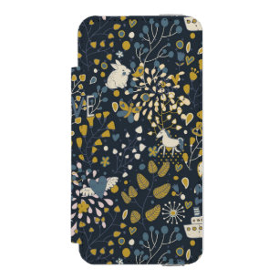 Coque-portefeuille iPhone 5 Incipio Watson™ Motif vintage abstrait