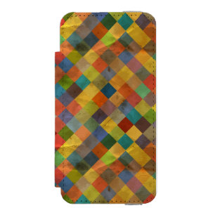 Coque-portefeuille iPhone 5 Incipio Watson™ Motif vintage. Géométrique