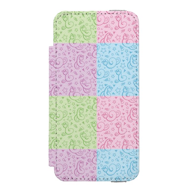 Coque Portefeuille Incipio Pour iPhone motifs avec des serpents (Folio Devant)