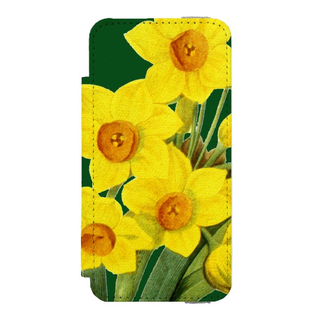 Coque Portefeuille Incipio Pour iPhone Narcisse (N Tazetta) (Folio Devant)