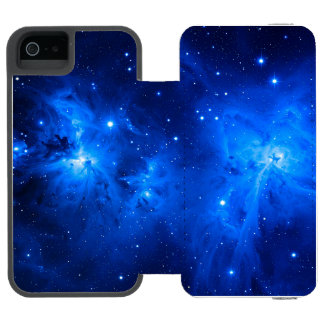 Coque-portefeuille iPhone 5 Incipio Watson™ Nebula bleue