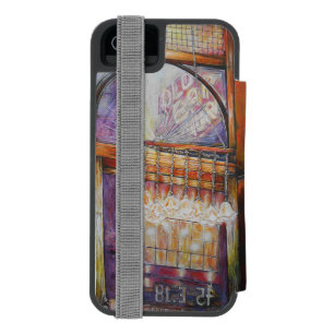 Coque-portefeuille iPhone 5 Incipio Watson™ Nous sommes tous des papillons volant autour de la