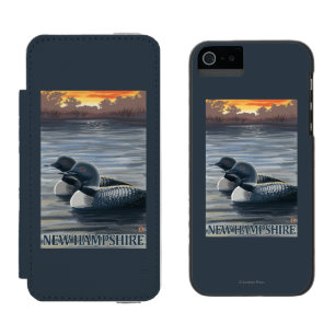 Coque-portefeuille iPhone 5 Incipio Watson™ Nouveau dingue de HampshireCommon