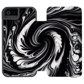 Coque-portefeuille iPhone 5 Incipio Watson™ Orbiting Vortex 