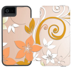 Coque-portefeuille iPhone 5 Incipio Watson™ Papier peint fleurs 8