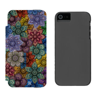 Coque-portefeuille iPhone 5 Incipio Watson™ "Papillon - Succès"