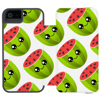 Coque-portefeuille iPhone 5 Incipio Watson™ Pastèque
