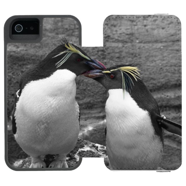 Coque Portefeuille Incipio Pour iPhone Penguin Colour Splash (Folio Ouvert)