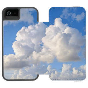Coque-portefeuille iPhone 5 Incipio Watson™ Photo de ciel bleu avec des nuages