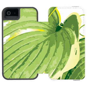 Coque-portefeuille iPhone 5 Incipio Watson™ Plante de ficus 2