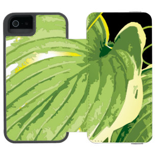 Coque-portefeuille iPhone 5 Incipio Watson™ Plante de ficus 3