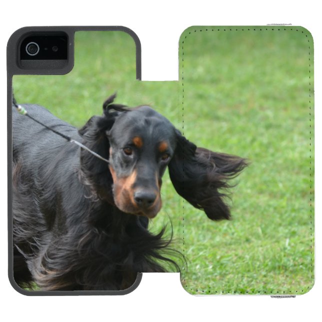 Coque Portefeuille Incipio Pour iPhone Poseur de Gordon mignon (Folio Ouvert)