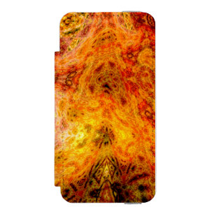 Coque-portefeuille iPhone 5 Incipio Watson™ Pyramides de Gizeh - Œuvre d'art abstrait