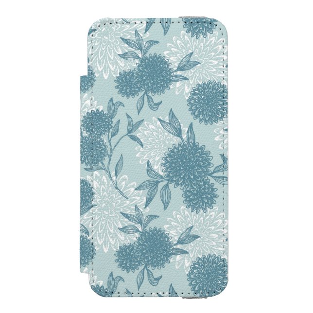 Coque Portefeuille Incipio Pour iPhone Rétro motif floral 2 2 (Folio Devant)