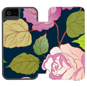 Coque-portefeuille iPhone 5 Incipio Watson™ Rose 16