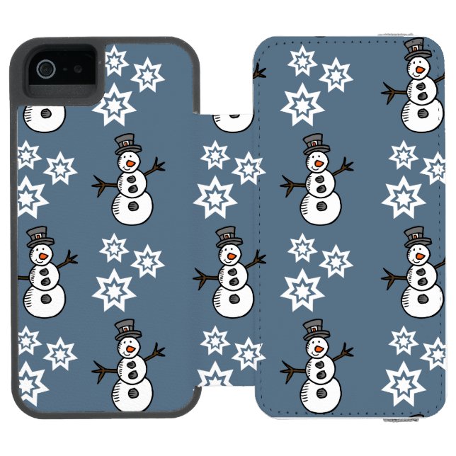 Coque Portefeuille Incipio Pour iPhone Snowman (Folio Ouvert)