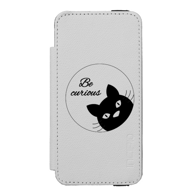 Coque Portefeuille Incipio Pour iPhone Soyez curieux (Folio Devant)