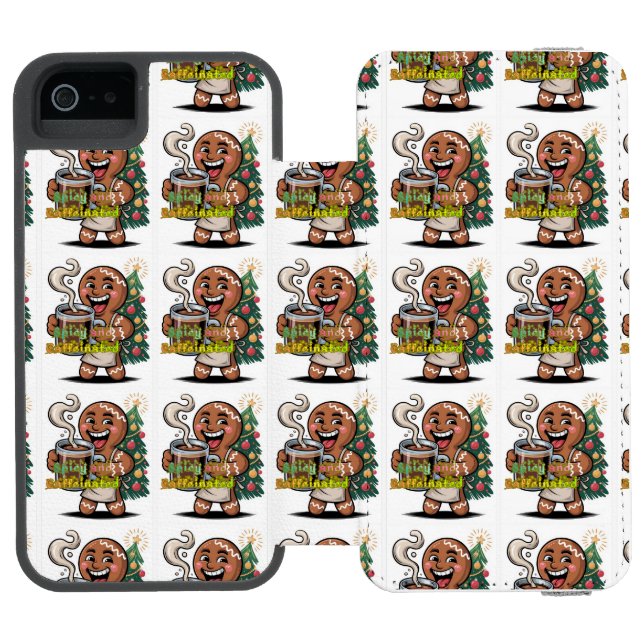 Coque Portefeuille Incipio Pour iPhone Spicy and Caffeinated (Folio Ouvert)