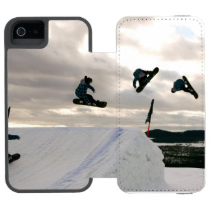 Coque-portefeuille iPhone 5 Incipio Watson™ Surf des neiges