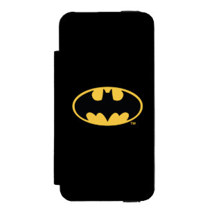 Coque-portefeuille iPhone 5 Incipio Watson™ Symbole Batman   Logo ovale