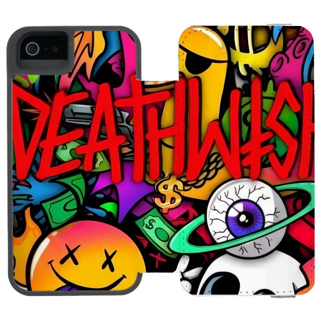 Coque Portefeuille Incipio Pour iPhone tapis souri (Folio Ouvert)