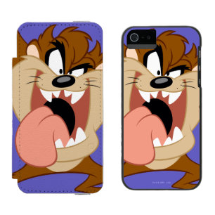 Coque-portefeuille iPhone 5 Incipio Watson™ TAZ™ Sticking Out