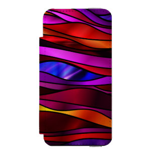 Coque-portefeuille iPhone 5 Incipio Watson™ Verre Abstrait