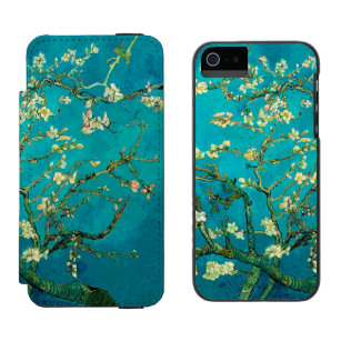 Coque-portefeuille iPhone 5 Incipio Watson™ Vincent Van Gogh Arbre d'amandes en fleurs Art Flo
