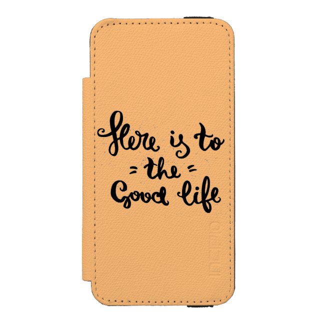 Coque Portefeuille Incipio Pour iPhone Voici à la bonne vie (Folio Devant)