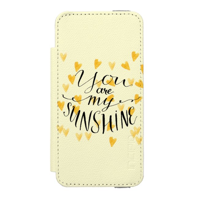 Coque Portefeuille Incipio Pour iPhone Vous êtes mon soleil (Folio Devant)