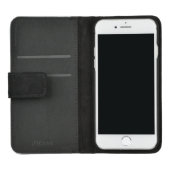 Coque Portefeuille Pour iPhone Arbre de la vie - Yggdrasil avec Triquetra (Ouvert)