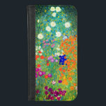 Coque Portefeuille Pour iPhone 8/7 Jardin aux fleurs Gustav Klimt<br><div class="desc">Porte-valet iPhone avec la peinture à l’huile de Gustav Klimt Jardin aux fleurs (1906). Un beau jardin de fleurs violettes,  rouges,  blanches,  bleues et oranges. Un grand cadeau pour les amateurs d'art Art Nouveau et autrichien.</div>