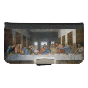 Coque Portefeuille Pour iPhone 8/7 La Dernière Cène, Léonard de Vinci, 1495-1498