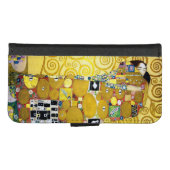Coque Portefeuille Pour iPhone L'arbre de vie (détail), Klimt (Devant (Horizontal))