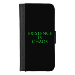 Coque Portefeuille Pour iPhone 8/7 L'existence est Chaos Loki