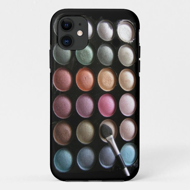 Coque pour iPhone 11 à l'ombre des yeux (Dos)