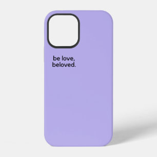 Coque pour iPhone 12 Lilac Purple Apple Be Love