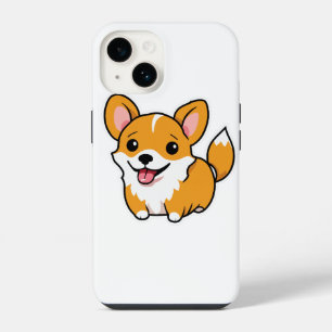 Coque Pour iPhone 14 Adorable Chien Brown style coque iphone avec migno